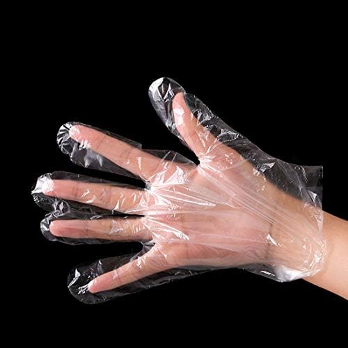 Guantes Desechables de Plástico HLIN 1500 Pzs - Guantes Transparentes para Preparación de Alimentos, Servicio y Limpieza, Talla Única - imagen 2