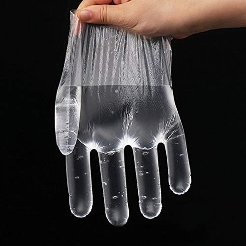 Guantes Desechables de Plástico HLIN 1500 Pzs - Guantes Transparentes para Preparación de Alimentos, Servicio y Limpieza, Talla Única - imagen 6