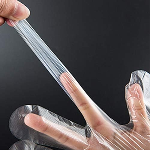 Guantes Desechables de Plástico HLIN 1500 Pzs - Guantes Transparentes para Preparación de Alimentos, Servicio y Limpieza, Talla Única - imagen 7