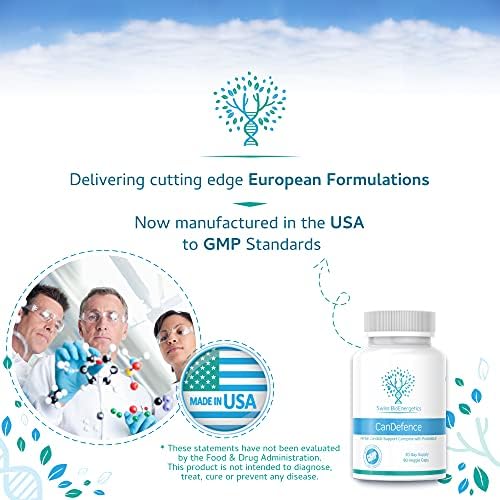 Swiss BioEnergetics CanDefence — Suplemento Digestivo Herbal y Probiótico con Ácido Caprílico, Orégano, Ajo, Aloe Vera, Probióticos y Zinc — 90 - imagen 5