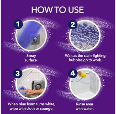 Kaboom Foam-Tastic con OxiClean, Aroma Cítrico, 19 Onzas (Paquete de 1) - imagen 3