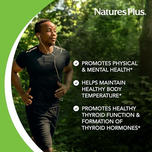 NaturesPlus Yoduro de Potasio - 150 mcg, 100 Tabletas - Vegano, Sin Gluten - 100 Porciones - imagen 4