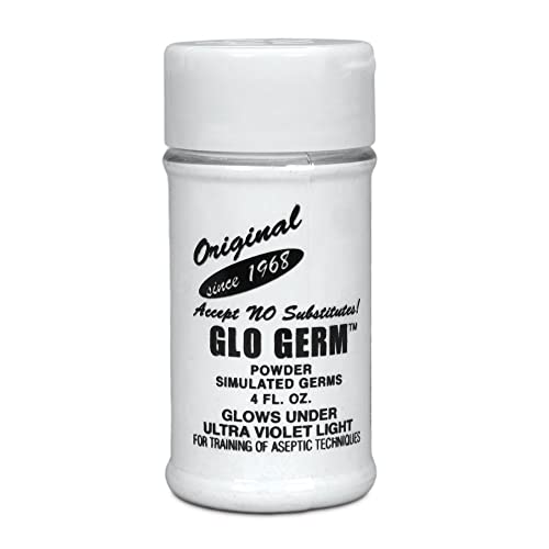 Polvo Glo Germ para Simulación de Germenes y Bacterias - Ideal para Educación y Entrenamiento - imagen 1