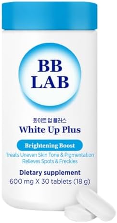 Suplemento Avanzado BB LAB White Up Plus para el Cuidado de la Piel, Glutatión Coreano, L-Cistina, Vitamina C, Manchas Oscuras y Acné - imagen 1