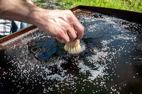Sal de Limpieza y Restauración para Plancha CARON & DOUCET | 100% Natural | Ideal para Eliminar Óxido Sin Rayar y Preparar Antes de Limpiar y Sazonar - imagen 3