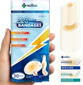 Vendaje de Gel Hidrocoloide Medtecs, Elipse 20 piezas + Tiras 10 piezas, Adhesivo Impermeable y Duradero para ros Auxilios, Protección Avanzada para - imagen 1