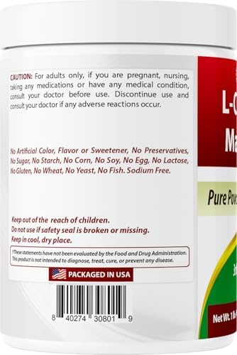 Best Naturals L-Citrulina Malato 2:1 en Polvo 1 lb - imagen 7