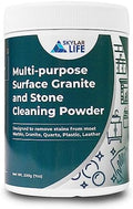 Polvo Limpiador Multiusos Skylarlife para Superficies de Piedra (200g) - Elimina manchas de óxido, amarillamiento y aceite en mármol, granito, cuarzo - imagen 1