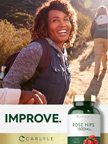 Cápsulas Rápidas Carlyle de Rosa Mosqueta | 1500mg | 240 Cápsulas | Suplemento Herbal Sin OGM y Sin Gluten - imagen 6
