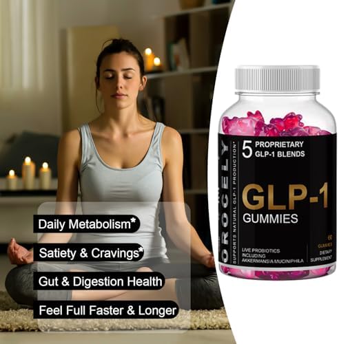 Gomitas Suplemento Orocely GLP-1 para Mujeres, 17 en 1 con Probiótico Akkermansia y Berberina, Sin Azúcar, 60 Unidades - imagen 3