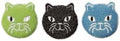 Esponja de Limpieza Reutilizable Kikkerland para Gatos – Suministros de Cocina y Hogar – Regalos Divertidos para Niños y Adultos – Set de 3 - imagen 1