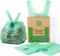 Bolsas de Basura Compostables GREENER WALKER de 1.6 Galones con Asas, 150 Piezas, Certificadas EN13432 para Residuos de Cocina - imagen 1