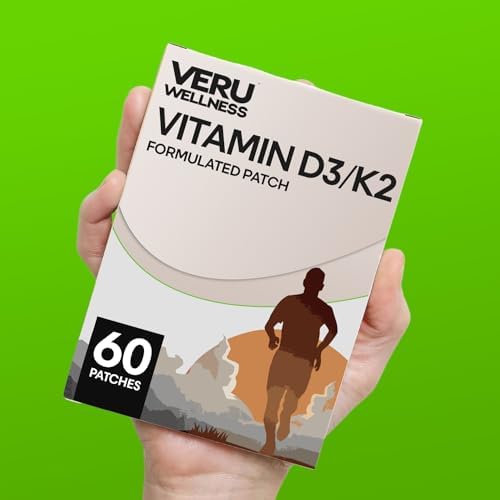 Parche Esencial Veru Wellness D3/K2 - Soporte Bariátrico D3 K2 (60 Parche) - imagen 2