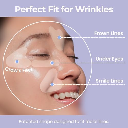 Parches Antienvejecimiento PETITE PLUIE para Alisar el Rostro (78 Piezas) | Cuidado K-Beauty Nocturno con Bakuchiol, Colágeno y Péptidos | Para - imagen 3
