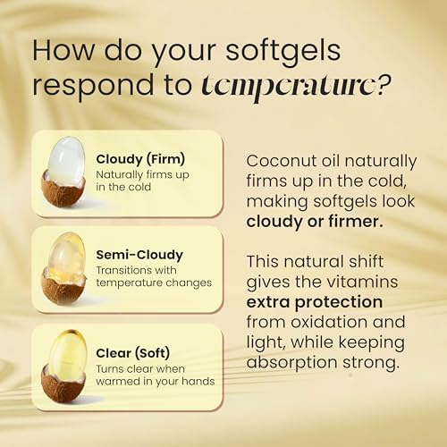 HealthA2Z® Vitamina D3 (2,000 UI) + K2 (MK-7) con Aceite de Coco Virgen - 90 Cápsulas Blandas - Ayuda a la Absorción de Calcio para Huesos, Dientes y - imagen 4