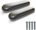 Salvavidas Healthline para Sillas de Ruedas, Par de Almohadillas de Vinil para Brazos Universales de 10, Color Negro - imagen 1