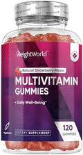 Gomitas Multivitamínicas WeightWorld para Adultos - Halal - Vitaminas A, C, D3, B6, B12 y Biotina - 120 Gomitas para Hombres y Mujeres de Todas las - imagen 1