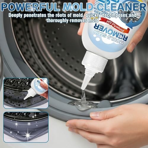 Gel Limpiador Lubynia Home, 8 Fl Oz - Solución para Limpiar Grout, Sellador, Baño, Ducha, Tina, Refrigerador y Goma de Lavadora de Carga Frontal - imagen 4