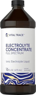 Concentrado de Electrolitos Carlyle | 16 fl oz | Suplemento Iónico Completo con Magnesio, Potasio y Sodio | Vegano, No Transgénico y Libre de Gluten - imagen 1