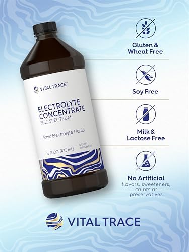 Concentrado de Electrolitos Carlyle | 16 fl oz | Suplemento Iónico Completo con Magnesio, Potasio y Sodio | Vegano, No Transgénico y Libre de Gluten - imagen 5