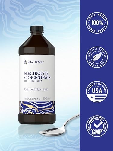 Concentrado de Electrolitos Carlyle | 16 fl oz | Suplemento Iónico Completo con Magnesio, Potasio y Sodio | Vegano, No Transgénico y Libre de Gluten - imagen 7