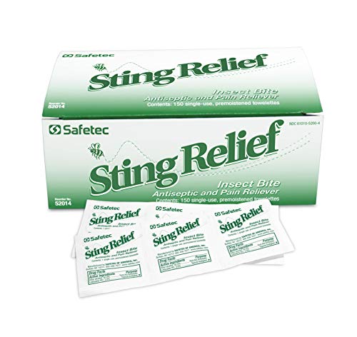 Toallitas para Alivio de Picaduras Safetec, Caja de 150 Piezas - imagen 6