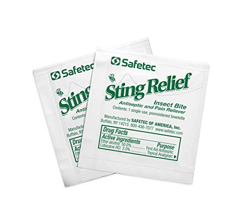 Toallitas para Alivio de Picaduras Safetec, Caja de 150 Piezas - imagen 7