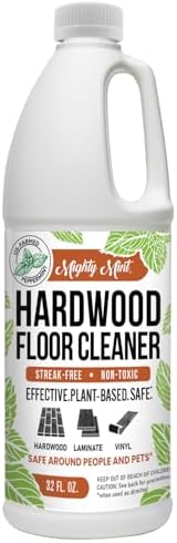Limpiador de Pisos de Madera Mighty Mint, Listo para Usar con Mopas y Pulverizadores, Aroma Natural a Menta, 32 oz - imagen 1
