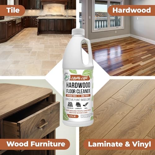 Limpiador de Pisos de Madera Mighty Mint, Listo para Usar con Mopas y Pulverizadores, Aroma Natural a Menta, 32 oz - imagen 2