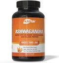 Extracto de Raíz de Ashwagandha Orgánico NutriFlair - con Pimienta Negra Orgánica - Apoyo al Estrés y Estado de Ánimo - Beneficios Adaptogénicos y - imagen 1