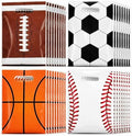 Bolsas de Regalo de Plástico Funrous para Fiesta de Fútbol - 100 Piezas, con Manijas, para Dulces y Sorprendentes, Ideal para Cumpleaños y Eventos - imagen 1