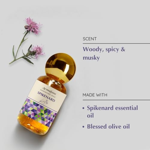 Aceite de Unción de Espikenardo 9ml | Bendiciones de las Tierras Santas | Bendecido en Jerusalén con Especias Bíblicas | Regalo Cristiano | Aceite - imagen 2