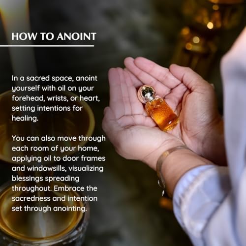 Aceite de Unción de Espikenardo 9ml | Bendiciones de las Tierras Santas | Bendecido en Jerusalén con Especias Bíblicas | Regalo Cristiano | Aceite - imagen 7