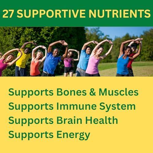 Multivitaminas Halal Greenfield Nutrition para Mujeres y Hombres - 60 Tabletas Gelatinosas Sin Gelatina con 27+ Vitaminas y Minerales, A, B12, C, D3, - imagen 2