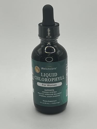 BioSchwartz Clorofila Líquida para Mujeres - con Cobre para Apoyo Inmunológico, Salud de la Piel y Desodorante Interno - Suplemento Líquido de - imagen 7