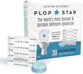 Tabletas Desodorantes para Inodoro Plop Star, Eliminador de Olores, Pastillas Portátiles para Control de Olores en Baño, 30 Piezas Envuelta - imagen 1