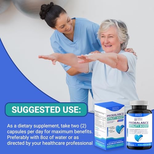 ProBalance Probiotics Ruolai para Mujeres 68B CFU – Soporte para Menopausia, Inflamación y Abdomen – Cúrcuma y Moringa – Salud Digestiva y Articular - imagen 7