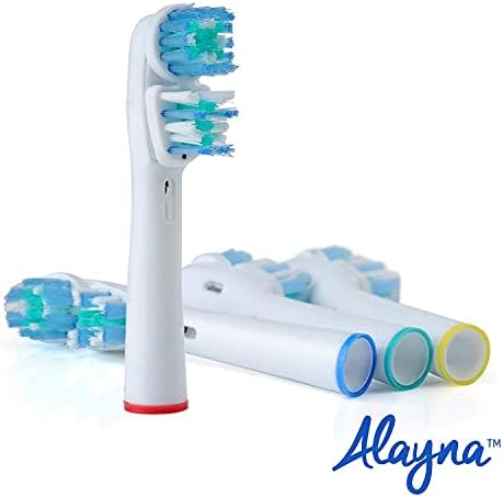 Cabezas de cepillo de repuesto compatibles con Oral B Braun - Diseño Doble Limpieza, 16 Piezas - Repuestos para cepillos eléctricos Oralb Pro 7000, - imagen 3