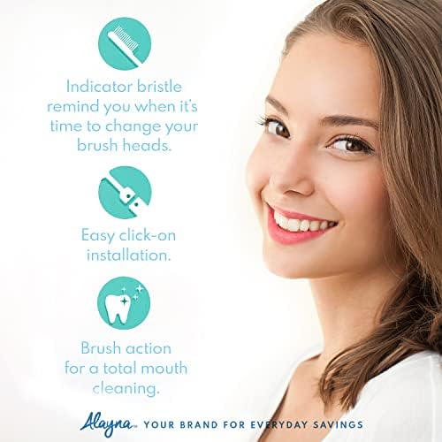 Cabezas de cepillo de repuesto compatibles con Oral B Braun - Diseño Doble Limpieza, 16 Piezas - Repuestos para cepillos eléctricos Oralb Pro 7000, - imagen 5