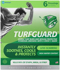 TURFGUARD Hydrogel para Quemaduras con Plata X-Static – Alivio Refrescante, Aprobado por la FDA, Protección Antimicrobiana y Parche Hidratante para - imagen 1