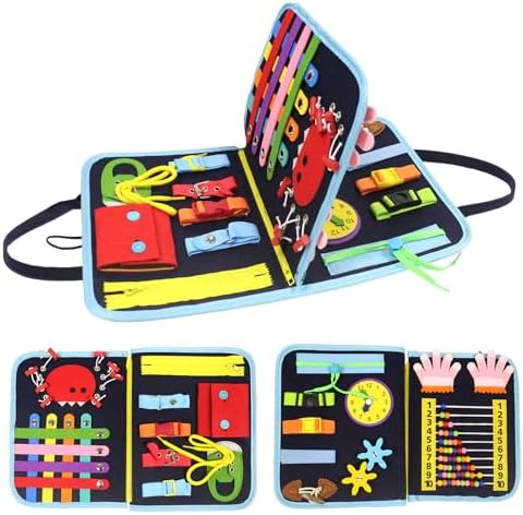 Manta Fidget TUSAUW para Adultos con Demencia, Productos para Ancianos, Actividades para Alzheimer, Regalos para Pacientes y Niños con Autismo - imagen 1