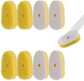 8 Paquetes de Repuestos para Esponja de Limpieza Compatible con Scrub Daddy - Cabezas de Reemplazo para Cepillo de Platos, Ideal para Comida Pegada, - imagen 1
