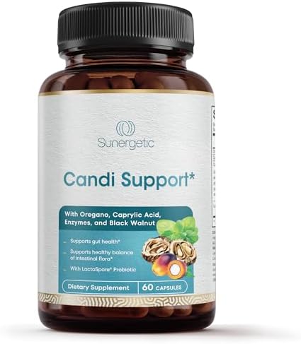 Suplemento Premium para Limpiar Cándida – Soporte con Orégano, Ácido Caprílico, Nogal Negro y Probióticos – Apoya la Salud Digestiva y la Flora - imagen 8