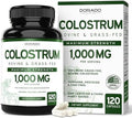 Suplemento de Calostro (120 Cápsulas) 1000mg Por Porción (Cápsulas de Calostro Bovina de la ra Ordeña, con 20% de Inmunoglobulinas IgG) - Alimentado - imagen 1