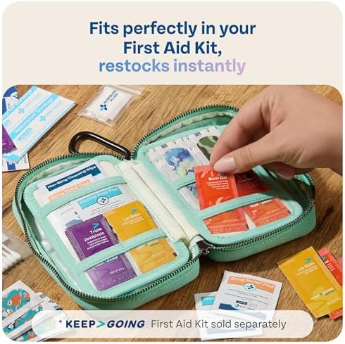 Recarga de Botiquín de ros Auxilios KeepGoing – 86 Piezas Coloridas para Botiquines Infantiles (Kit No Incluido) - imagen 3