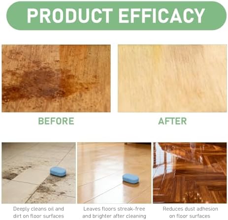 Tabletas Limpiadoras de Piso 36pcs, Solución de Limpieza Pre-Dosificada para Pisos Duro, Aroma a Limón Fresco, Compatible con Robots y Aspiradoras - imagen 2