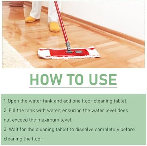 Tabletas Limpiadoras de Piso 36pcs, Solución de Limpieza Pre-Dosificada para Pisos Duro, Aroma a Limón Fresco, Compatible con Robots y Aspiradoras - imagen 7