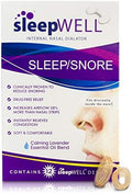 Dilatador Nasal Interno Sleepwell para Alivio de Ronquidos y Congestión, Sueño Reparador, Aumento de Flujo de Aire, Suave y Cómodo, Libre de Látex, - imagen 1