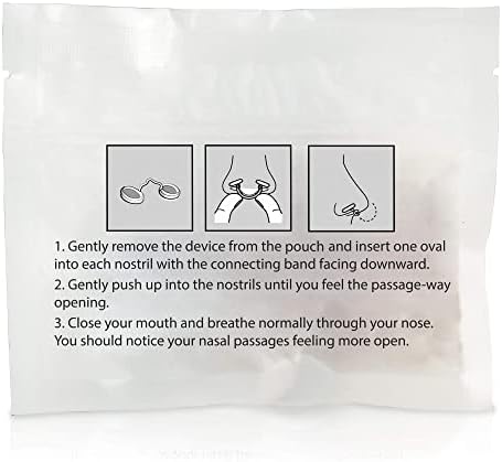 Dilatador Nasal Interno Sleepwell para Alivio de Ronquidos y Congestión, Sueño Reparador, Aumento de Flujo de Aire, Suave y Cómodo, Libre de Látex, - imagen 7