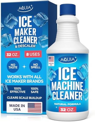 Limpiador y Desincrustante para Máquinas de Hielo 32 oz | Limpiador para Fabricadoras de Hielo de Todas las Marcas: Opal, Scotsman, Manitowoc, - imagen 1